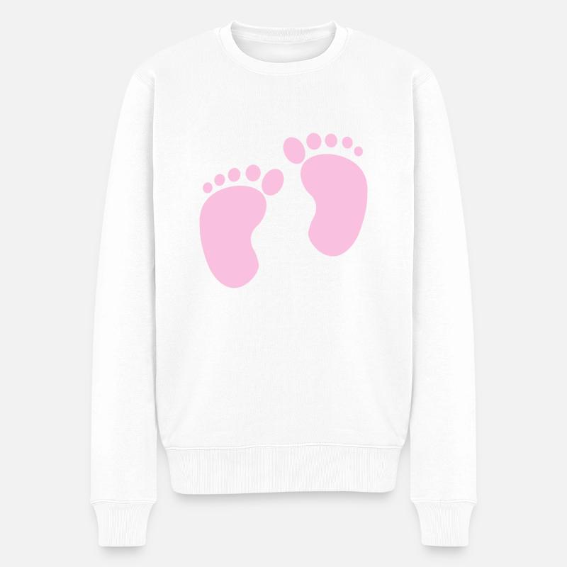 Empreintes - Pull Premium bio Homme - blanc