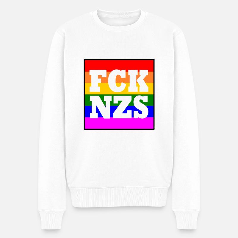 Fck nzs - Pull Premium bio Homme - blanc