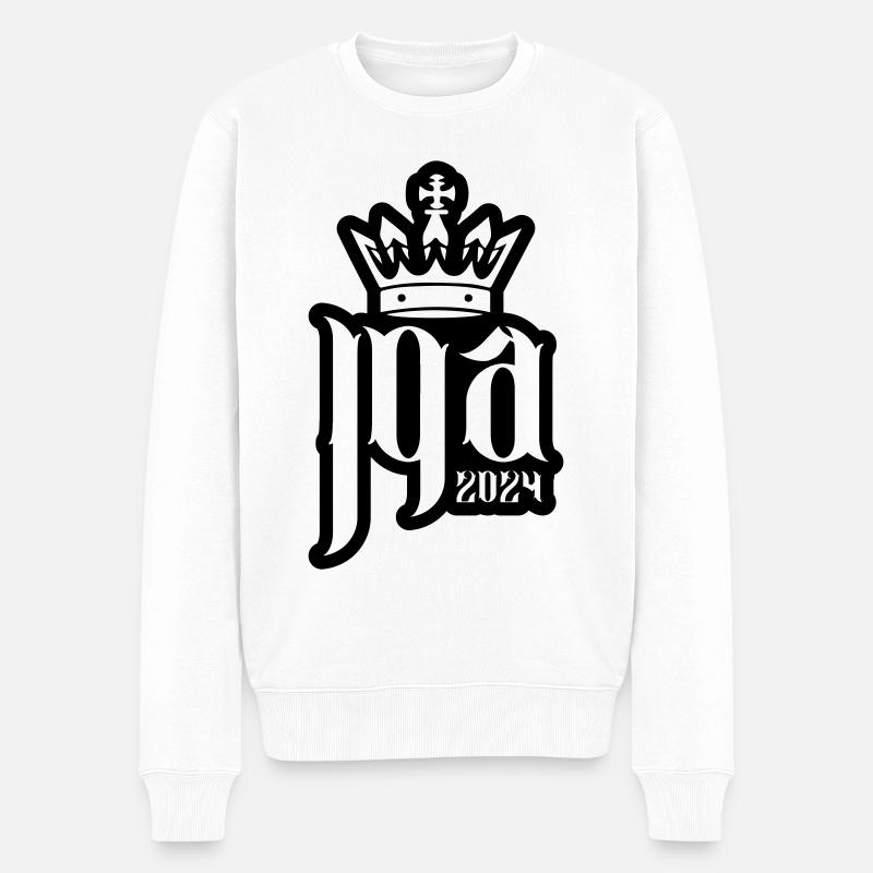 Jga 2024 Junggesellenabschied - Männer Premium Bio Pullover - Weiß