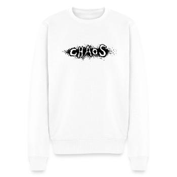 Chaos - Pull Premium bio Homme - blanc - Devant - Thijin (182cm)