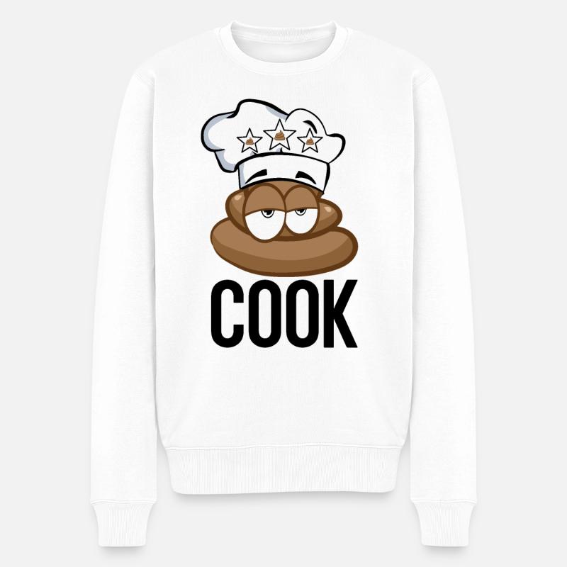 COOK KOCH KOCH CHEF ÉTOILÉ - Pull Premium bio Homme - blanc