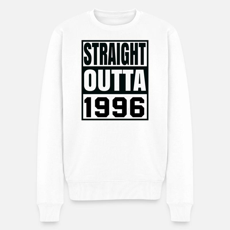 straight outta 1996 - Pull Premium bio Homme - blanc