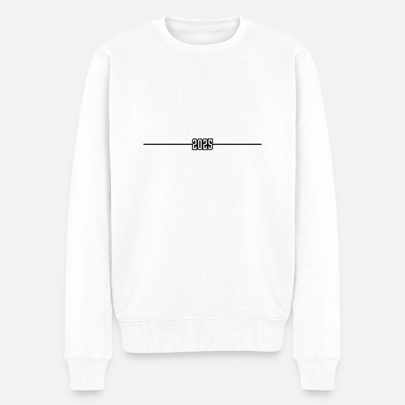 Ligne d’âge 2025 - Pull Premium bio Homme - blanc