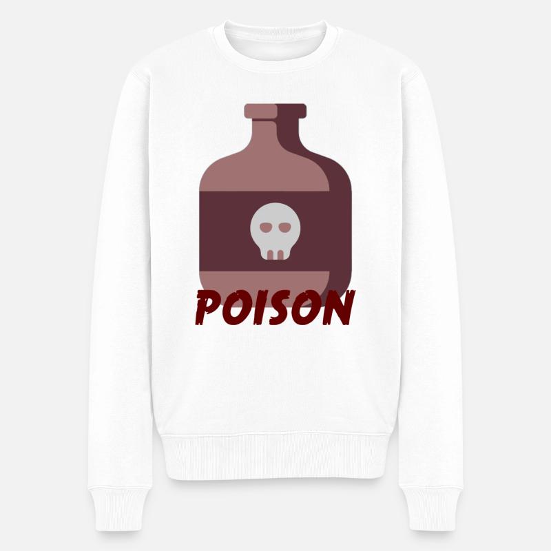 Poison - Pull Premium bio Homme - blanc