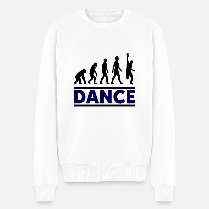 Danse Évolution Break Hip-Hop - Pull Premium bio Homme - blanc