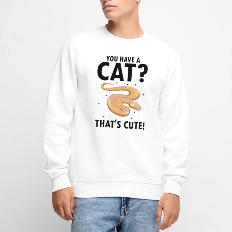 King python design for snake lovers Men's Premium Organic Jumper