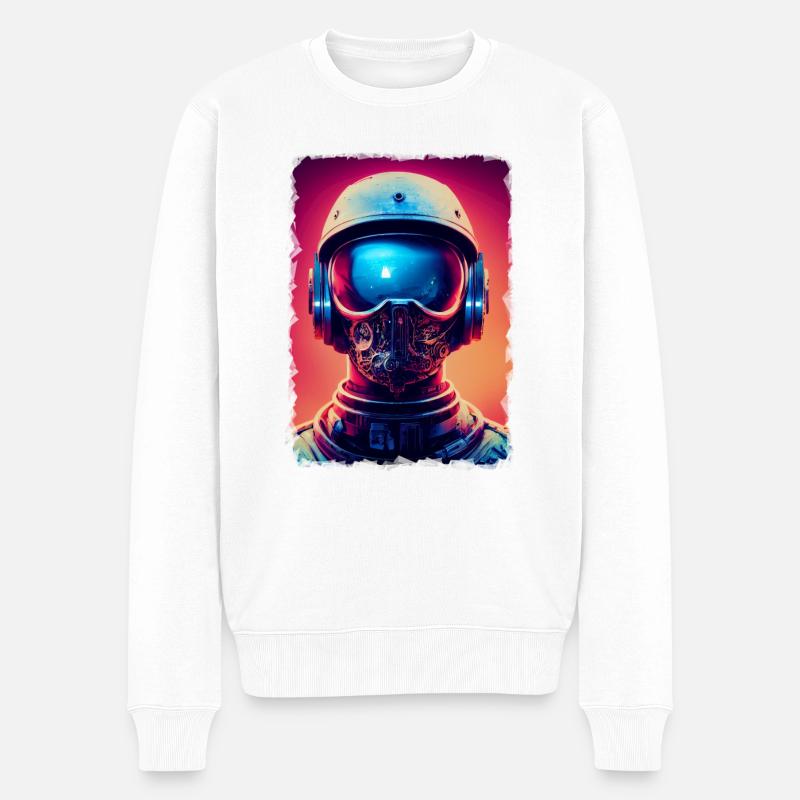 Chasseurs d’assaut - Pull Premium bio Homme - blanc