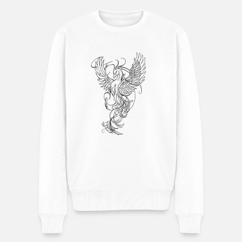 phoenix - Pull Premium bio Homme - blanc