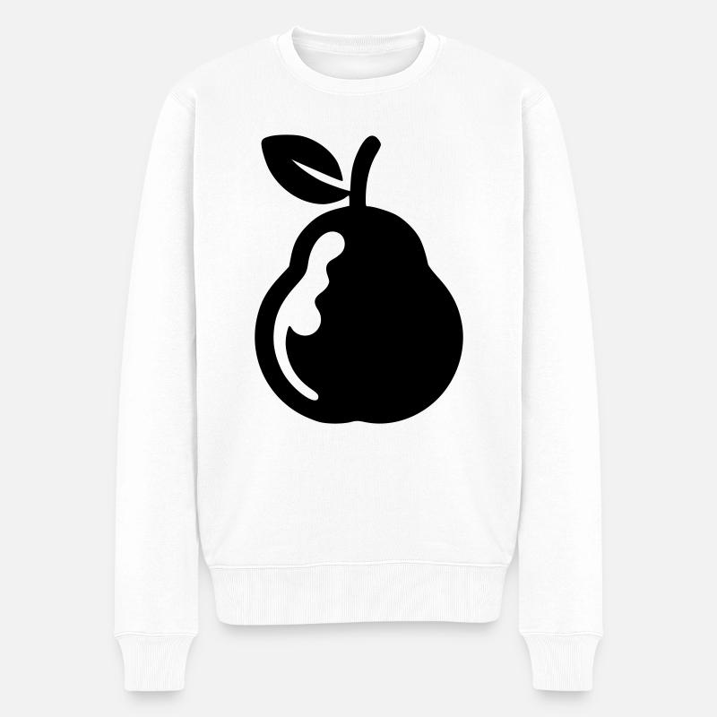 Poire - Pull Premium bio Homme - blanc