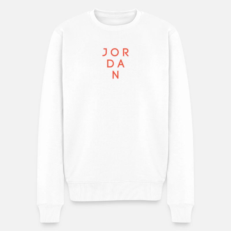 Jordanie - Pull Premium bio Homme - blanc