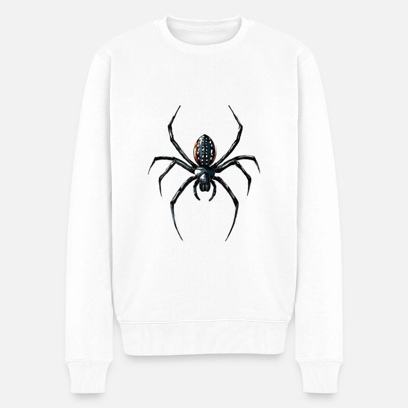 Araignée Tarentule Amour Arachnide Araignées - Pull Premium bio Homme - blanc