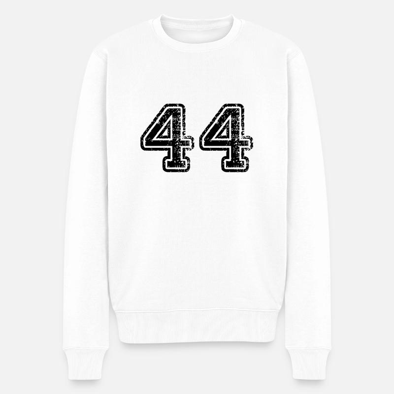 44 - Pull Premium bio Homme - blanc