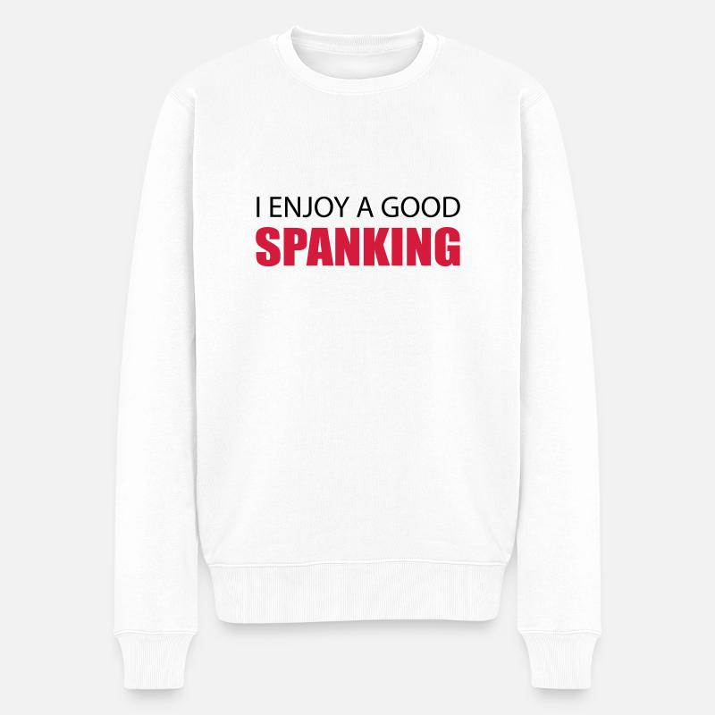 Spanking - Pull Premium bio Homme - blanc