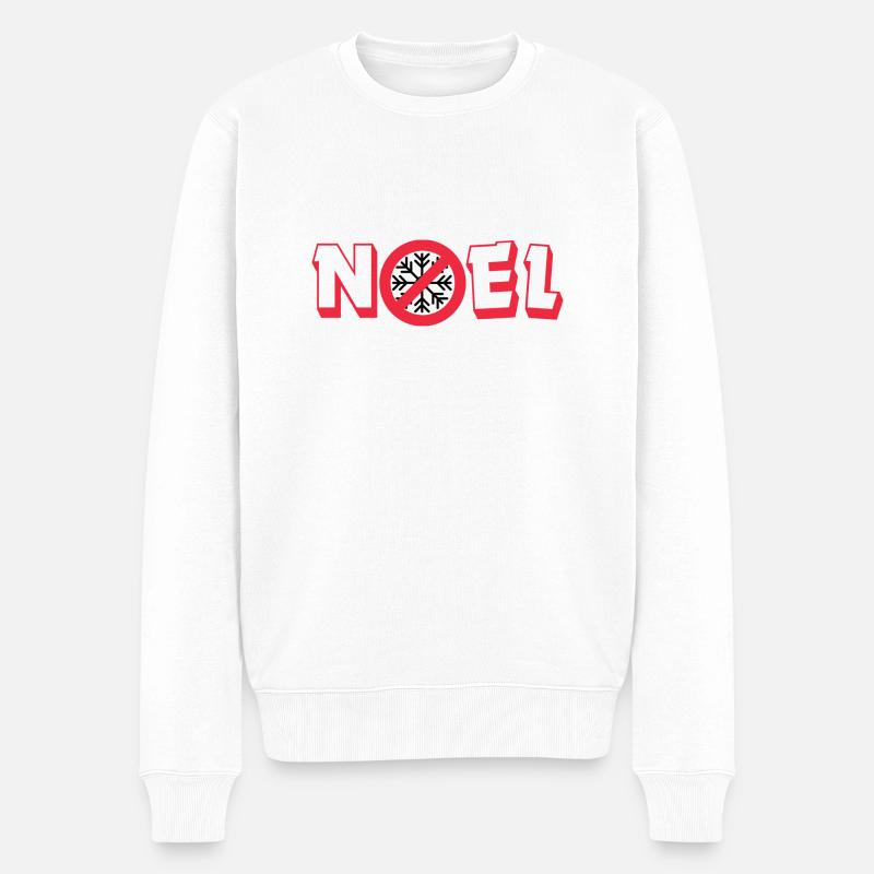 NoNoel - Pull Premium bio Homme - blanc