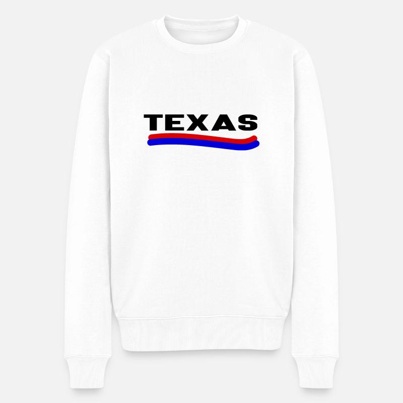 Texas - Pull Premium bio Homme - blanc
