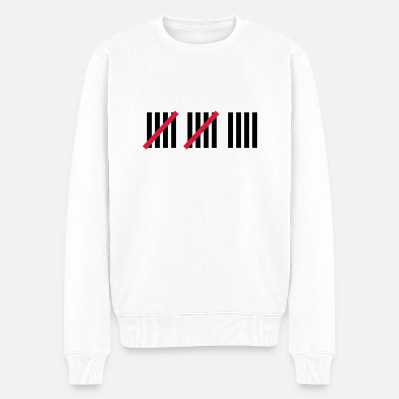 14ème Anniversaire - Pull Premium bio Homme - blanc
