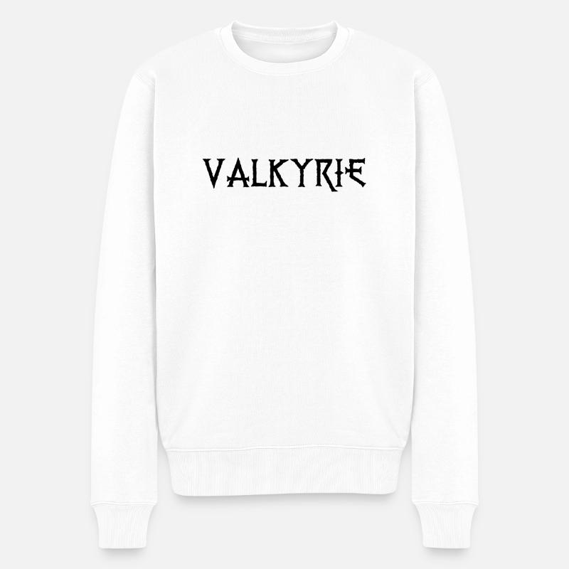 Valkyrie - Pull Premium bio Homme - blanc