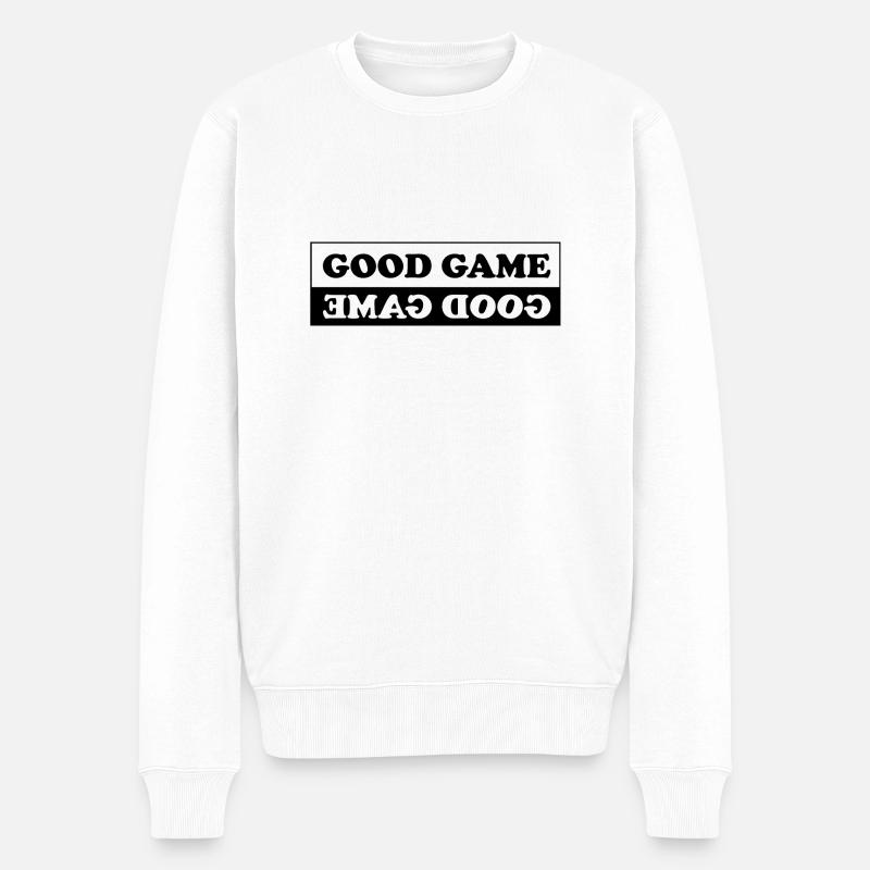 Jeu PC de jeu - Pull Premium bio Homme - blanc