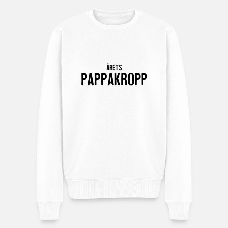 This year's dad cup - Men's Premium Organic Jumper - white