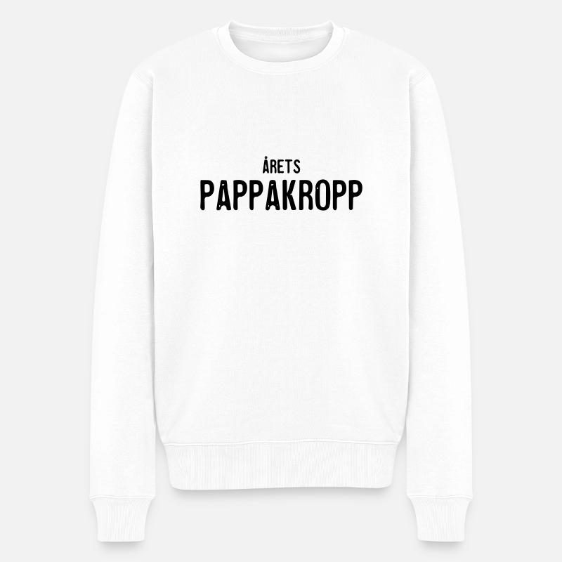 der diesjährige Papa-Pokal - Männer Premium Bio Pullover - Weiß