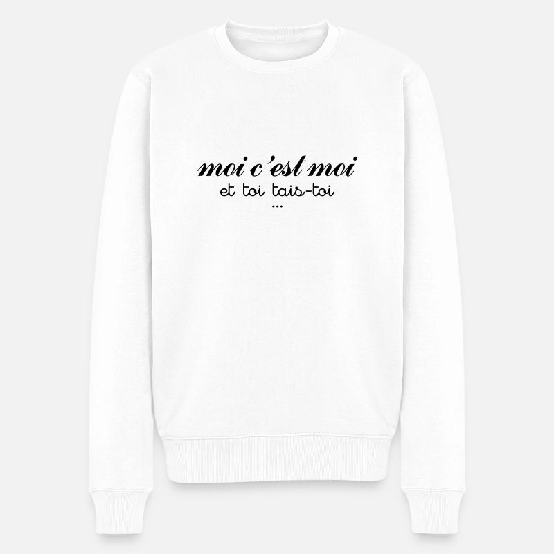 Moi C'est Moi - Pull Premium bio Homme - blanc