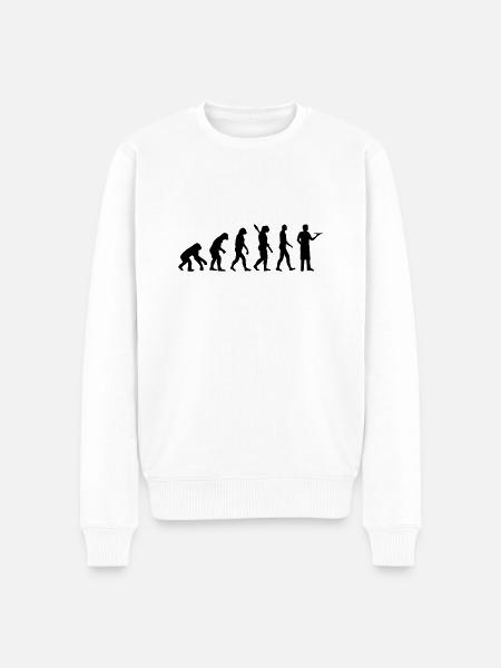 Evolution Garçon - Pull Premium bio Homme - blanc
