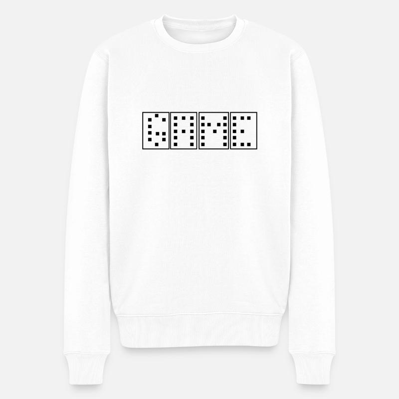 Jeu PC de jeu - Pull Premium bio Homme - blanc