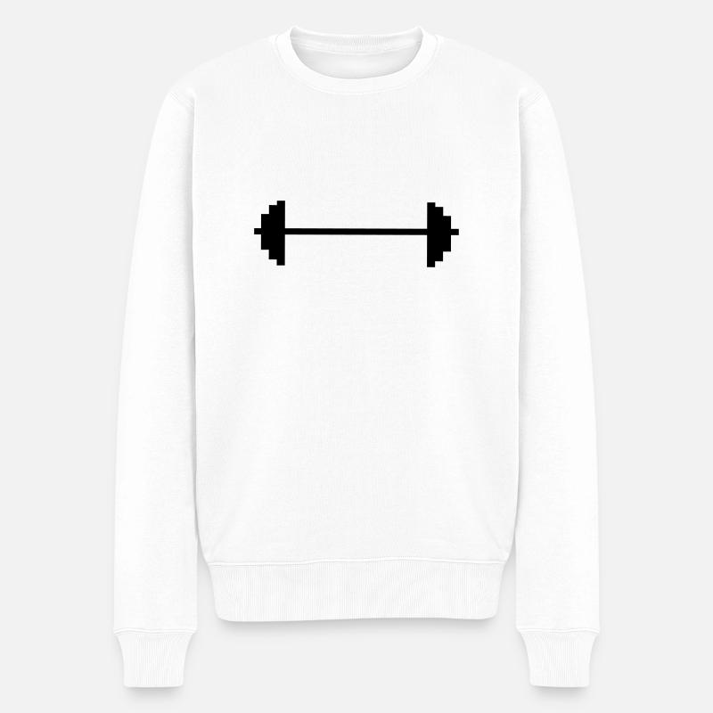 2541614 14692812 pondérer - Pull Premium bio Homme - blanc