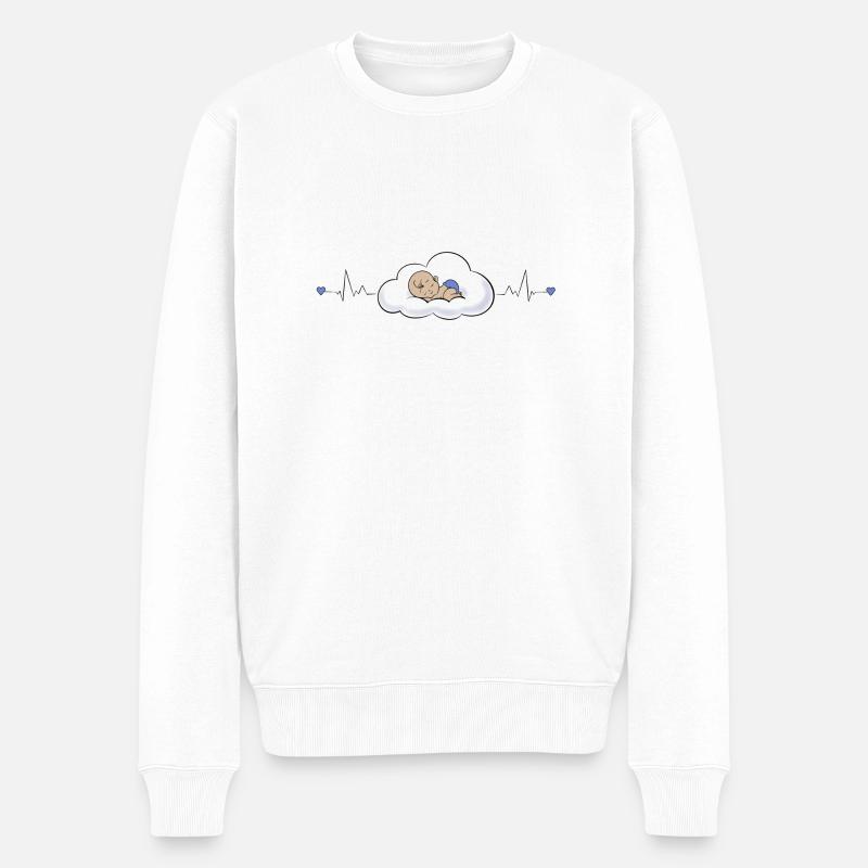 Bébé - Pull Premium bio Homme - blanc