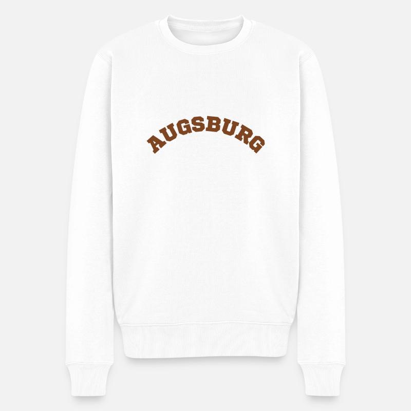 Augsbourg - Pull Premium bio Homme - blanc