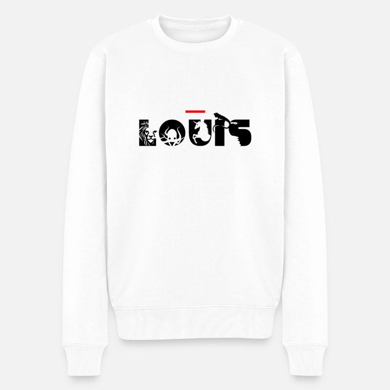 Louis - Pull Premium bio Homme - blanc