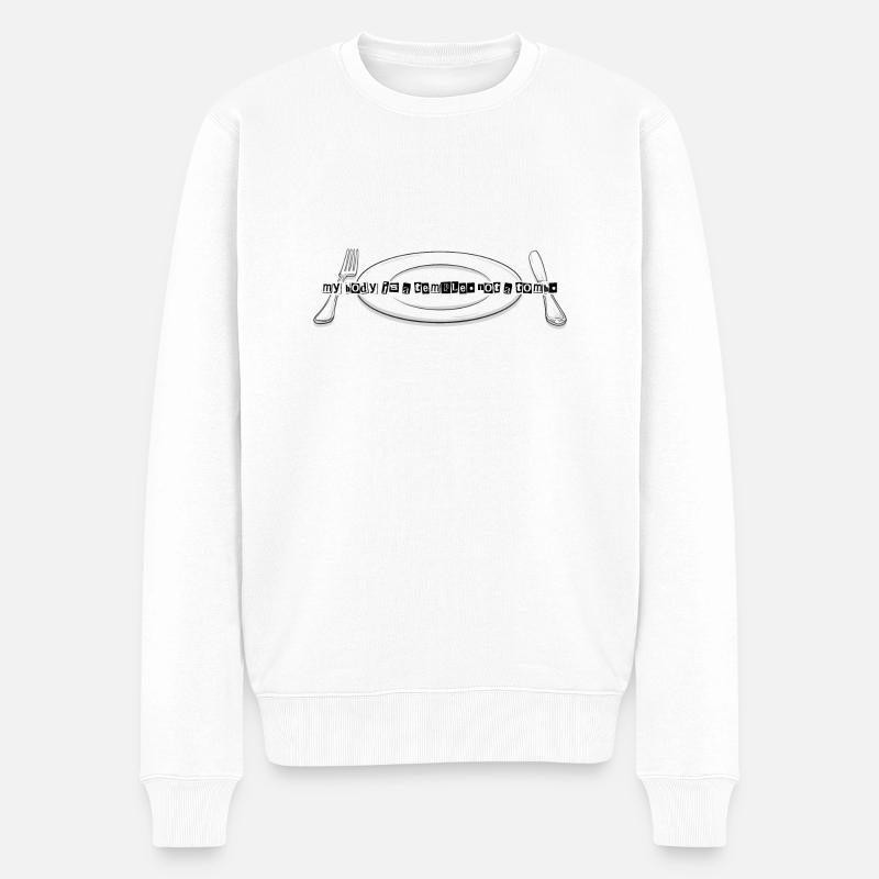 Droits des animaux // Illustration - Pull Premium bio Homme - blanc
