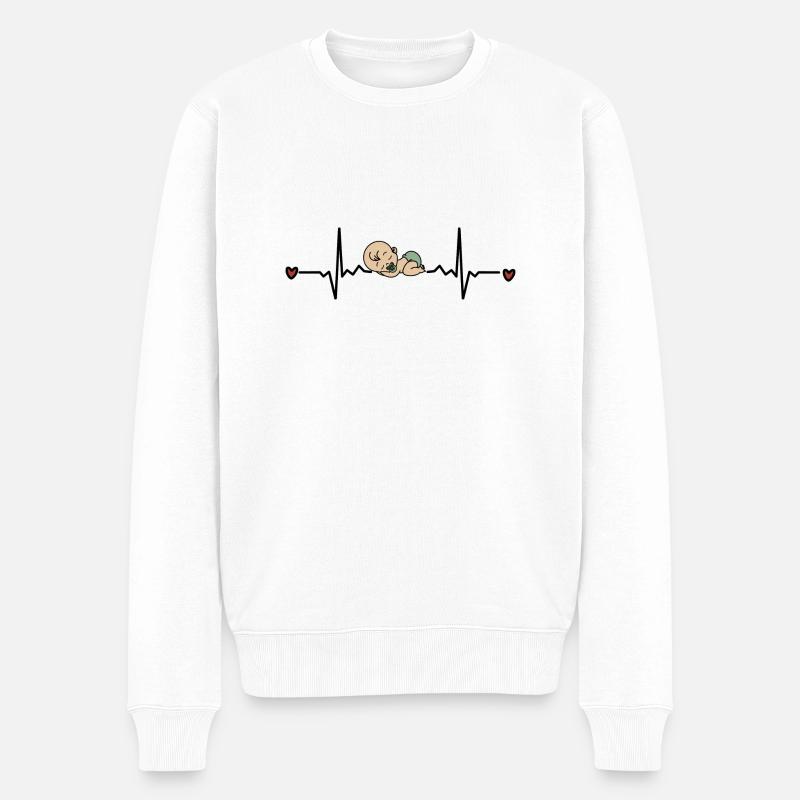 Bébé - Pull Premium bio Homme - blanc