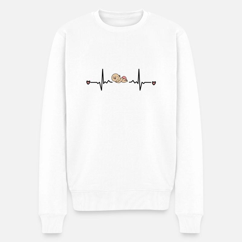 Bébé - Pull Premium bio Homme - blanc