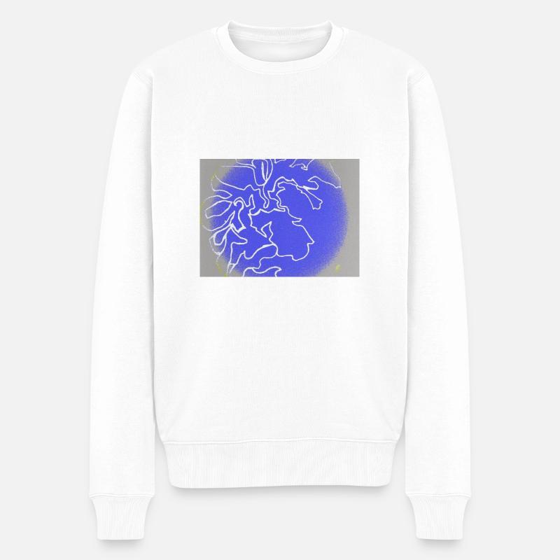 MAI K Sum23 - Männer Premium Bio Pullover - Weiß