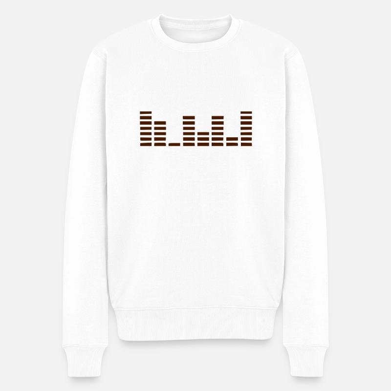 Equalizer - Pull Premium bio Homme - blanc