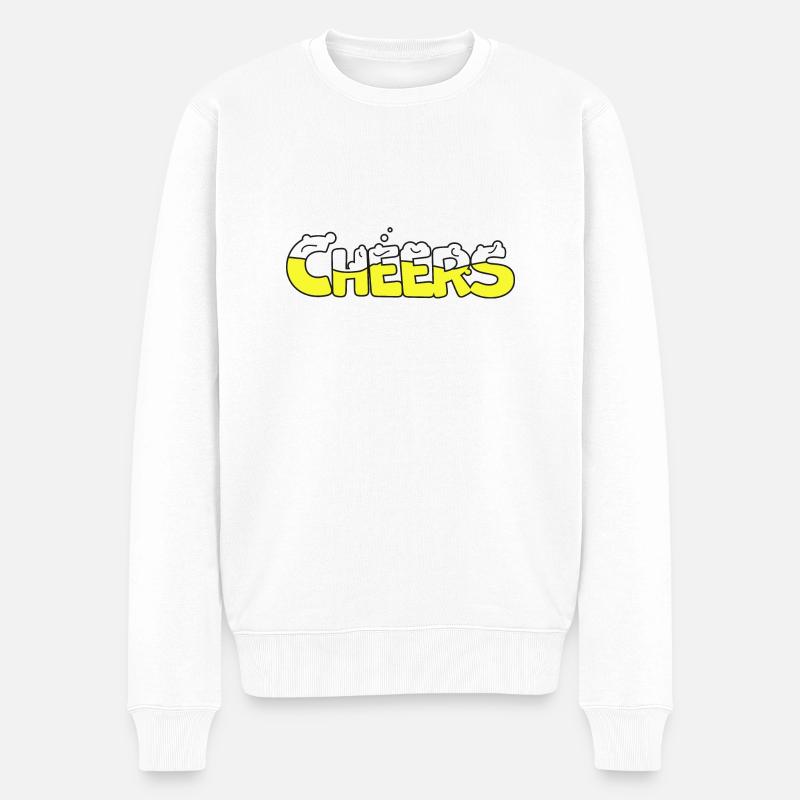 Acclamer - Pull Premium bio Homme - blanc