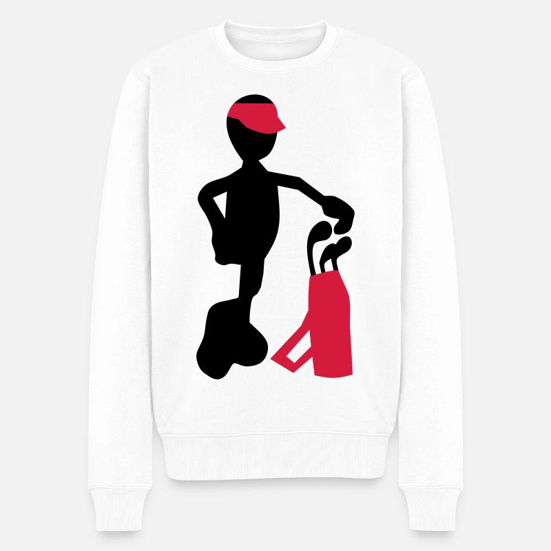 golf - Pull Premium bio Homme - blanc