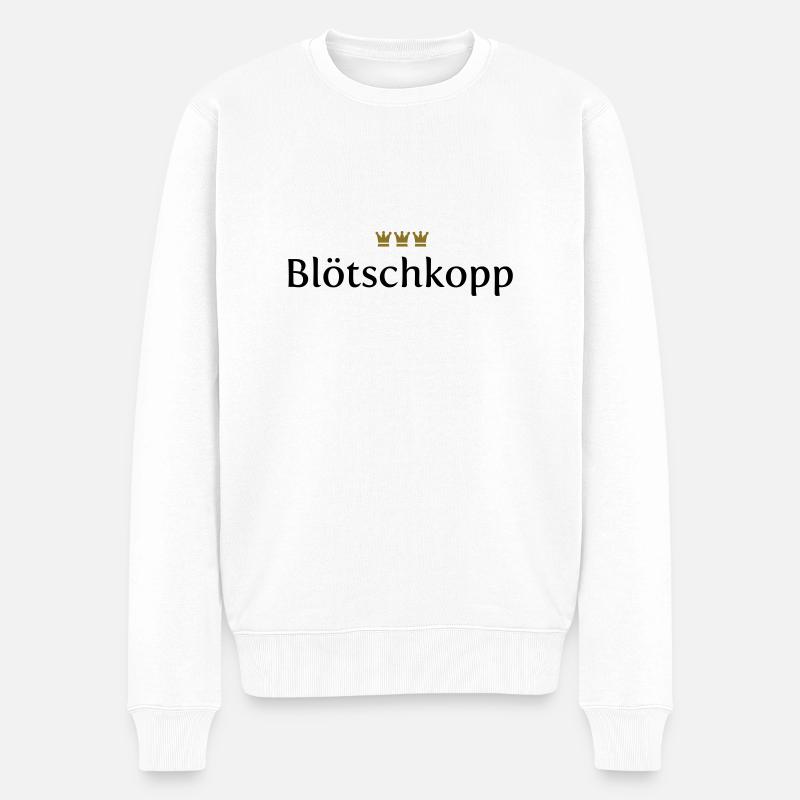 Blötschkopp (Köln / Kölsch / Carnaval) - Pull Premium bio Homme - blanc