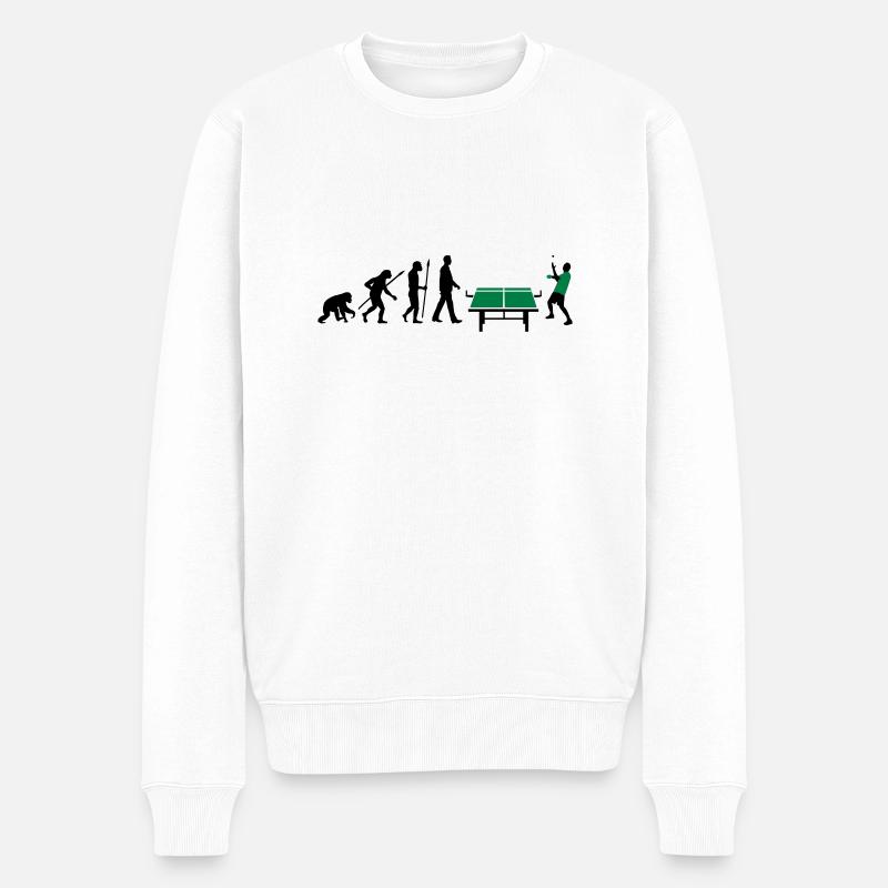evolution_table_tennis_072012_a_2c - Pull Premium bio Homme - blanc