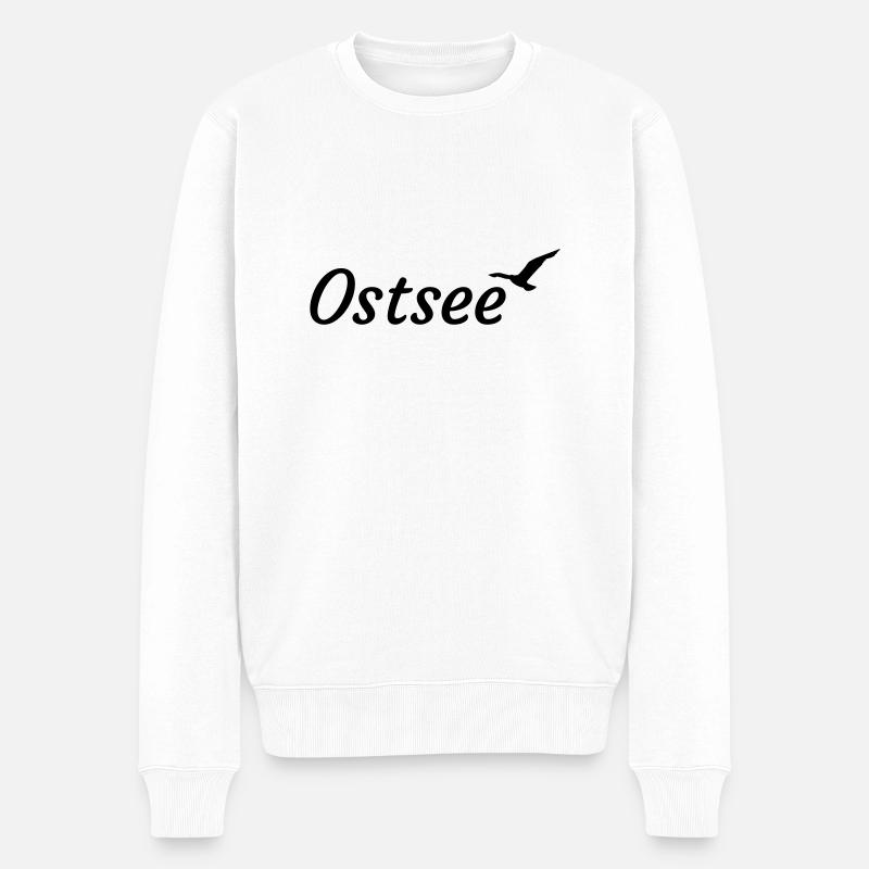 de la mer Baltique - Pull Premium bio Homme - blanc