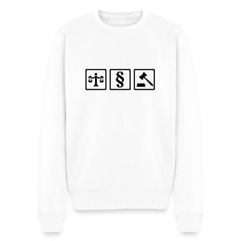 Juge - Pull Premium bio Homme - blanc - Devant - Thijin (182cm)