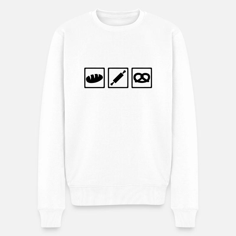 Boulanger - Pull Premium bio Homme - blanc