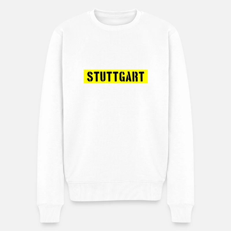 Stuttgart - Bade-Wurtemberg - Pull Premium bio Homme - blanc