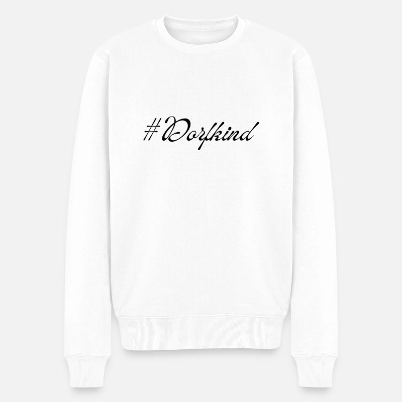 Dorfkind - Pull Premium bio Homme - blanc