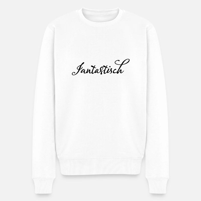 Janvier fantastique - Pull Premium bio Homme - blanc