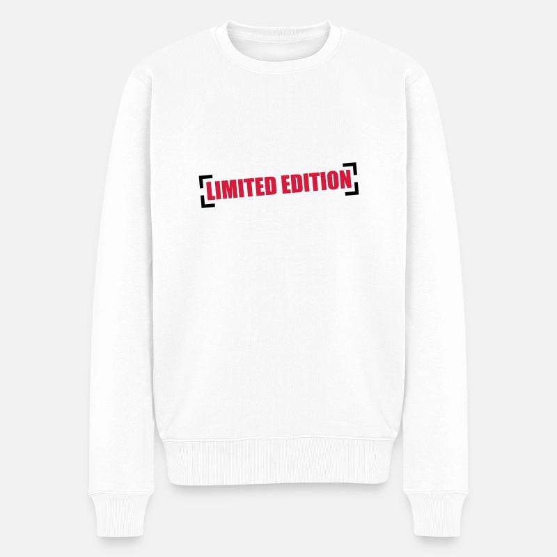 Limited Edition - Pull Premium bio Homme - blanc