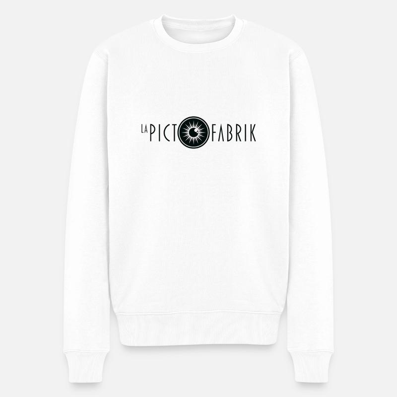 La Pictofabrik - Pull Premium bio Homme - blanc