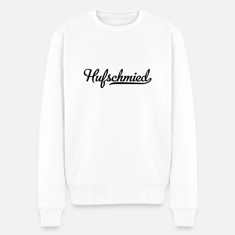 Maréchal-ferrant - Pull Premium bio Homme - blanc