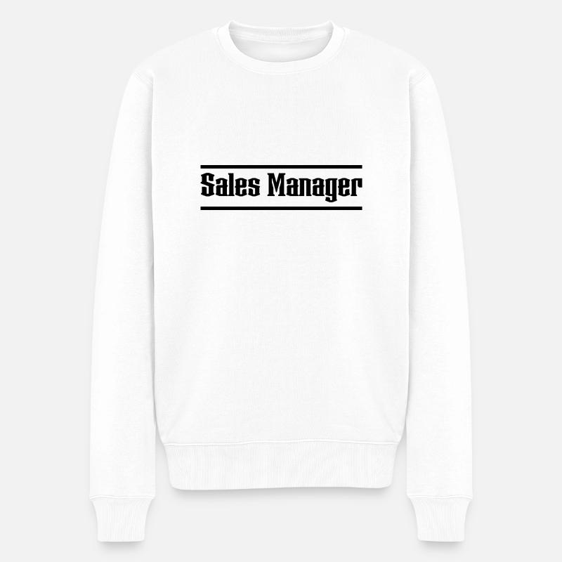 Responsable des ventes de conception - Pull Premium bio Homme - blanc